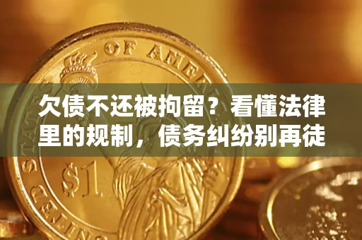 北京欠债不还被拘留？看懂法律里的规制，债务纠纷别再徒劳奔波
