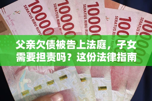 北京父亲欠债被告上法庭，子女需要担责吗？这份法律指南必须看完