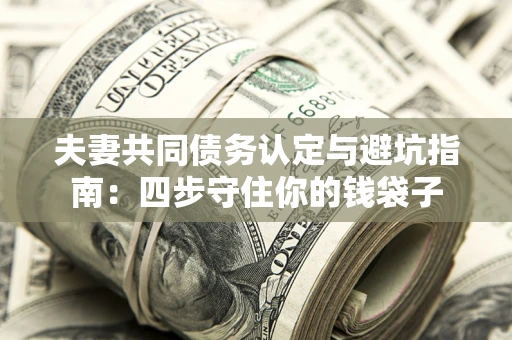 北京夫妻共同债务认定与避坑指南：四步守住你的钱袋子