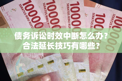 北京债务诉讼时效中断怎么办？合法延长技巧有哪些？