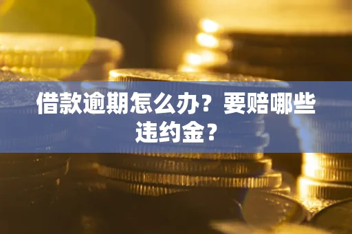 北京借款逾期怎么办？要赔哪些违约金？
