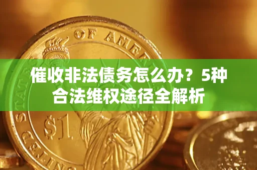 北京催收非法债务怎么办？5种合法维权途径全解析